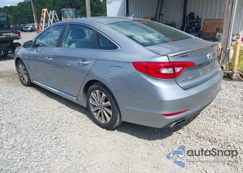 2015 Hyundai Sonata Sport from USA, damaged, VIN 5NPE34AF2FH101009